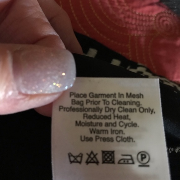 DKNYC Black and Silver Sheath Size 8 - Picture 6 of 6